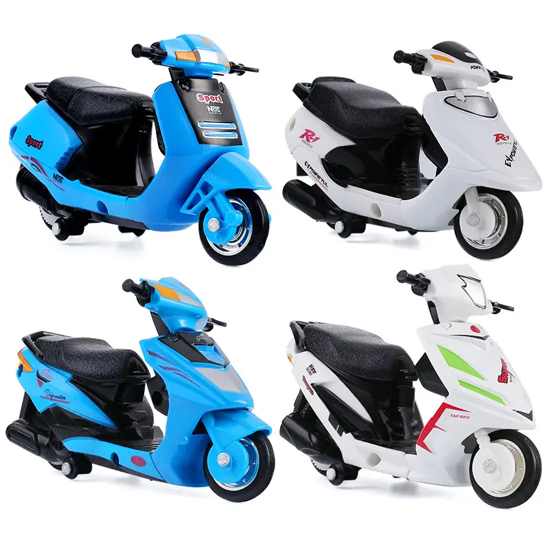 Crazy Magic Finger Alloy Motorcycle Model