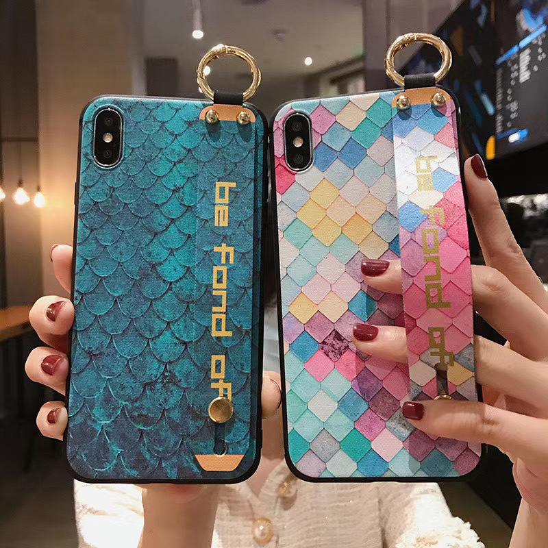 Wind fish scale Samsung phone case