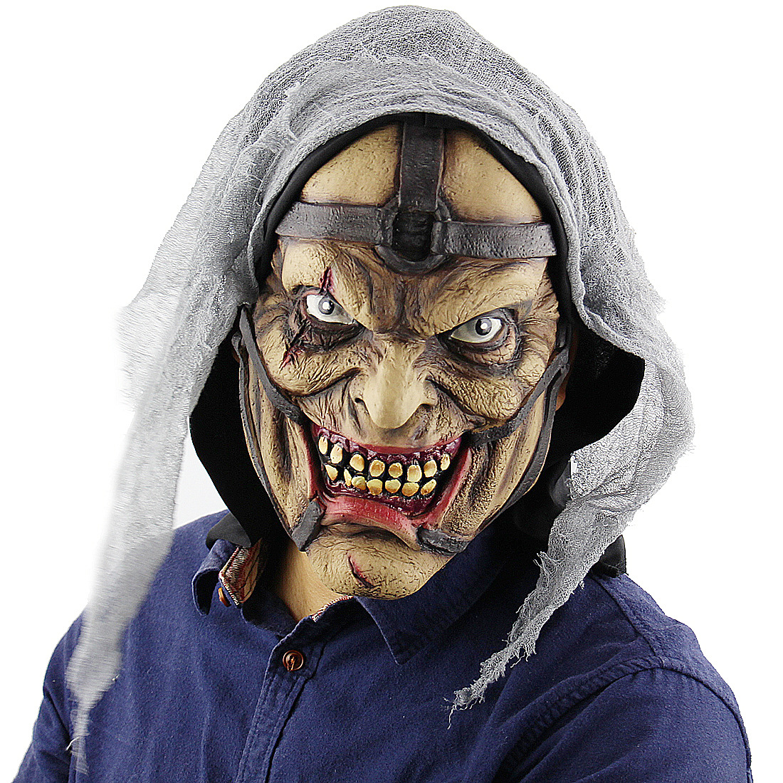 Masque zombie effrayant — 14 styles pour Halloween 11