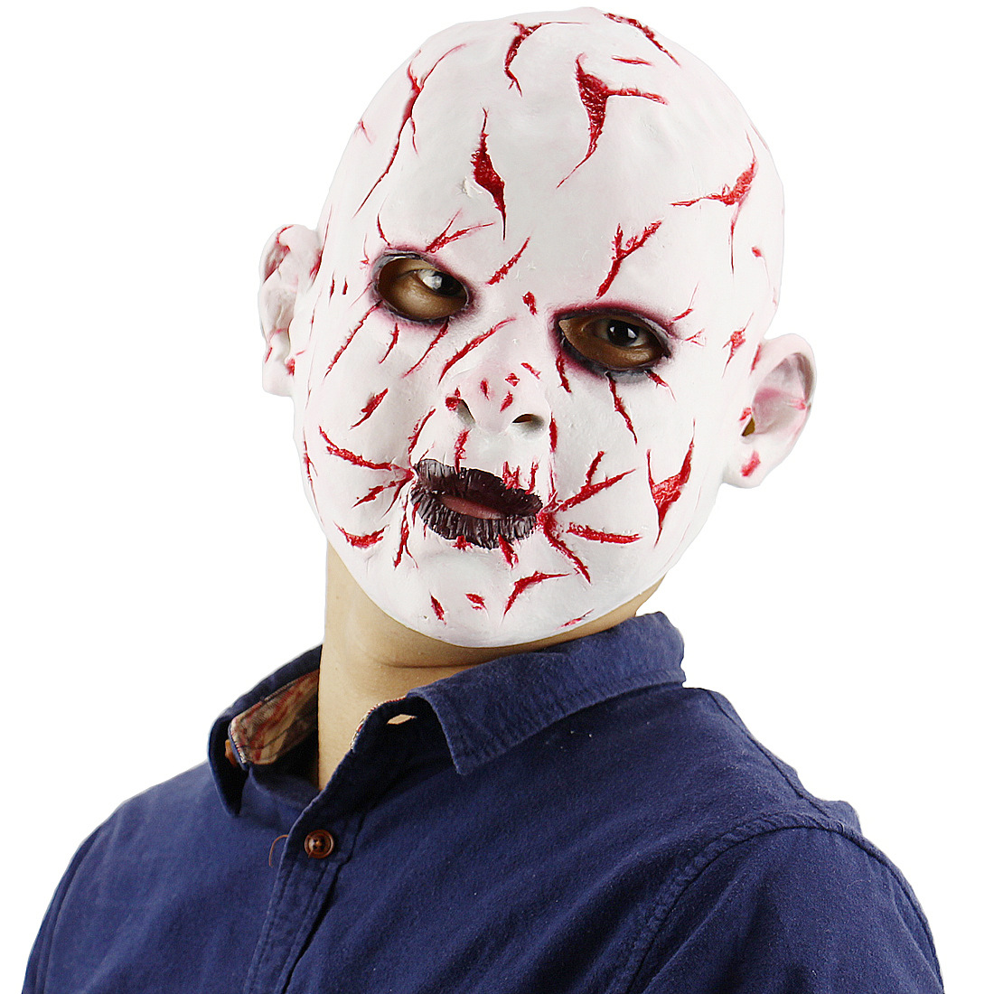 Masque zombie effrayant — 14 styles pour Halloween 14