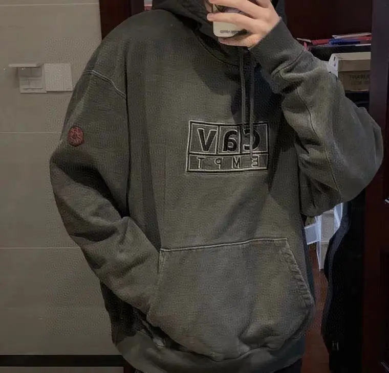 Make Old Embroidered Hoodies