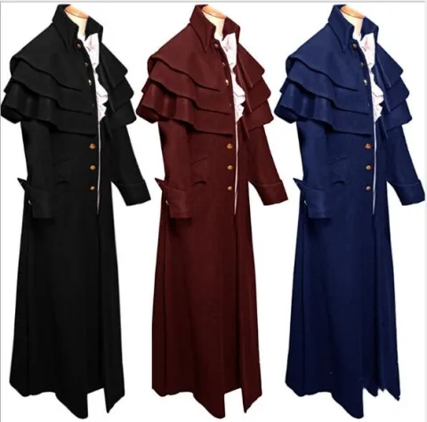 New Medieval Coat Men Cosplay