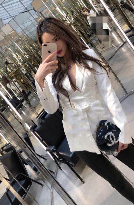 Girdle handsome slim suit