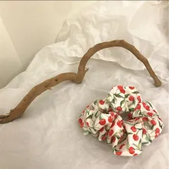 Floral Love Hair Tie - Cherry - View 1