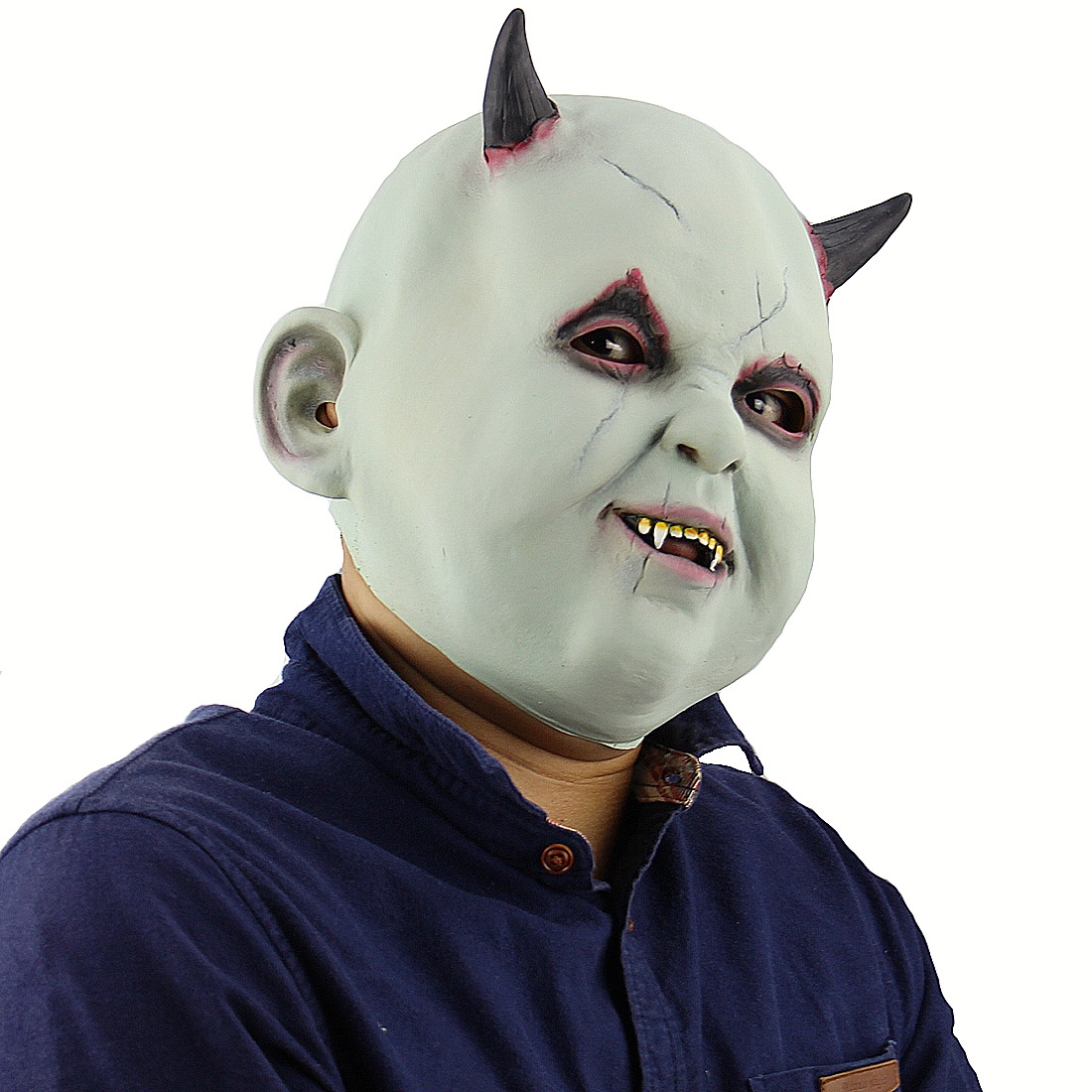 Masque zombie effrayant — 14 styles pour Halloween 13