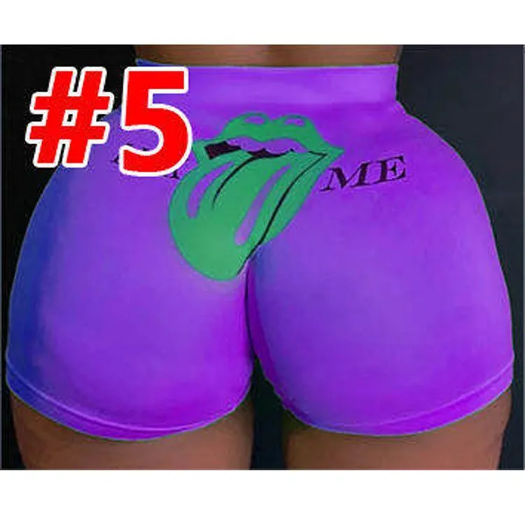 High-waisted shorts for exercise - 28 Style-M