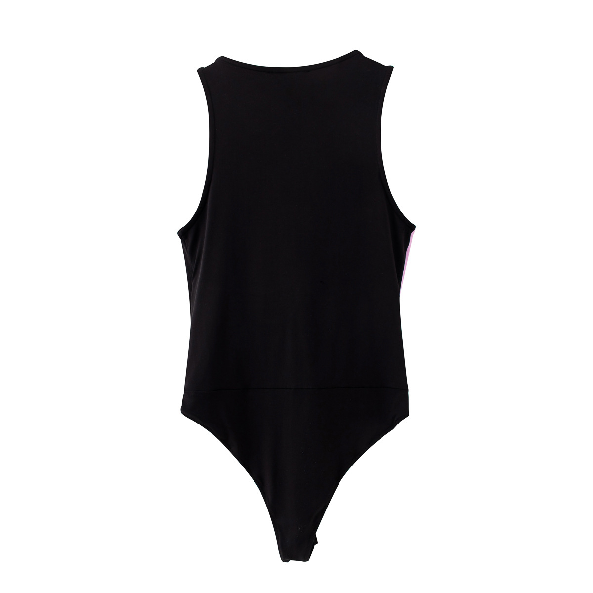 Round neck slim women's bodysuit