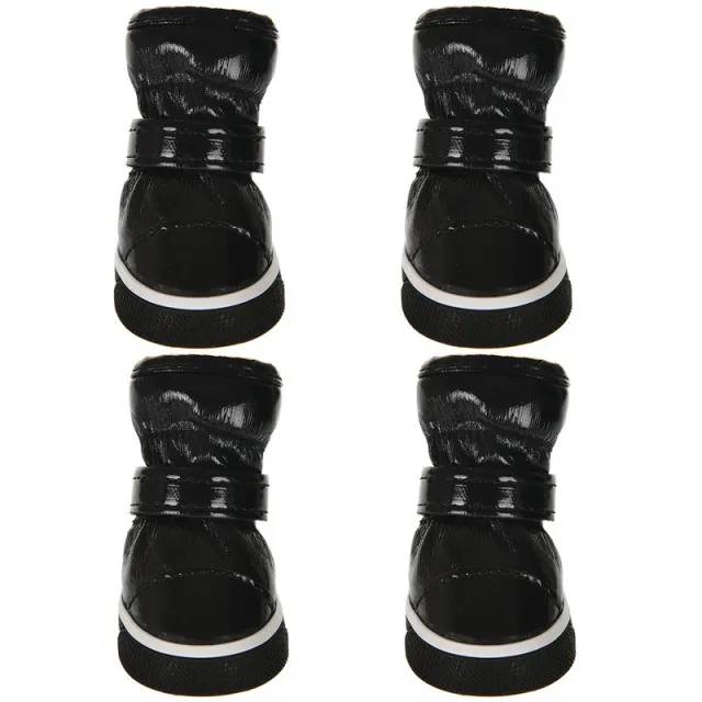 Pet cotton shoes ski boots Black - Shop at LoveMi