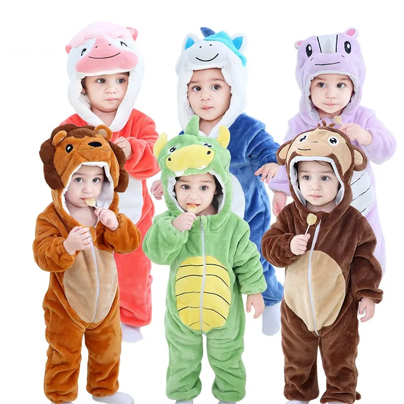 Animal Cartoon Romper