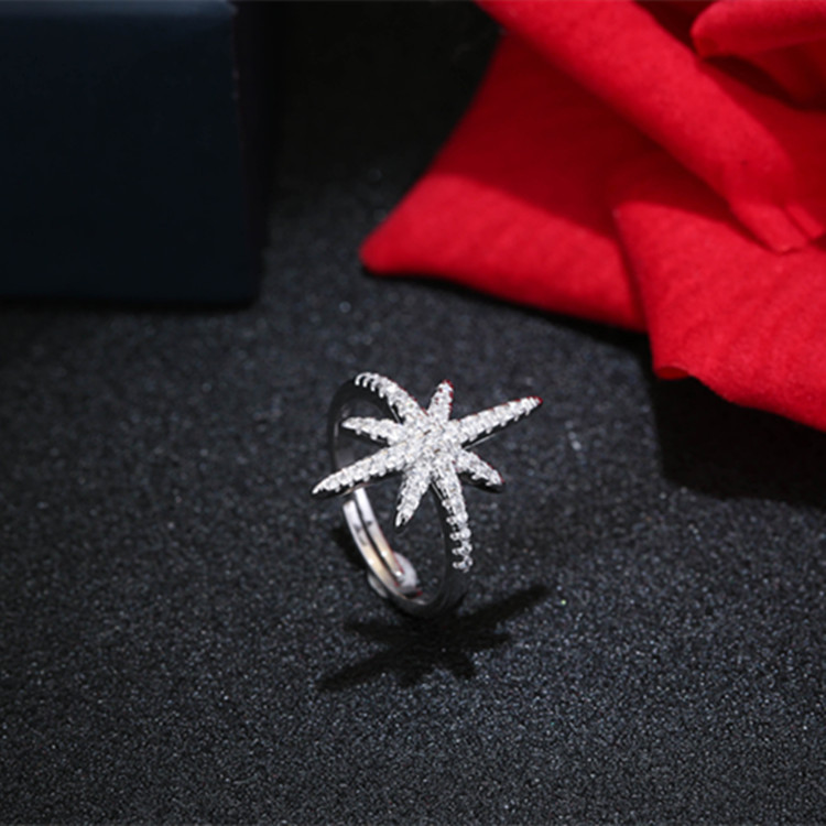 Six-pointed star index finger