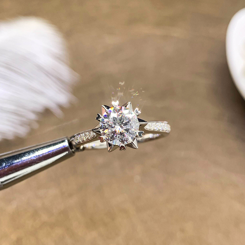 Eight Arrows Zircon Ring