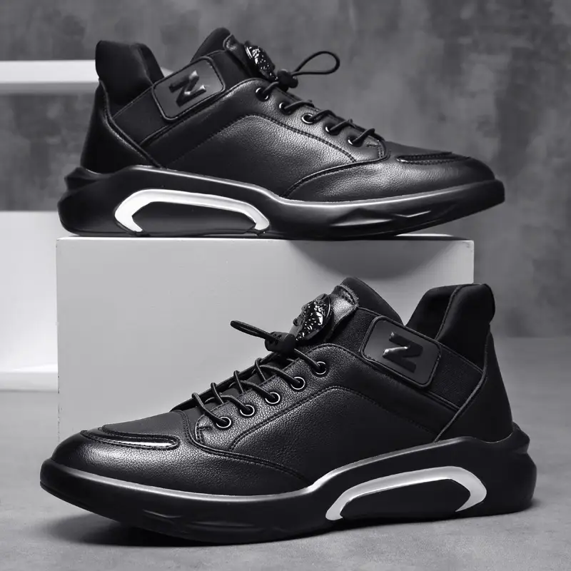 Men's casual leather shoes