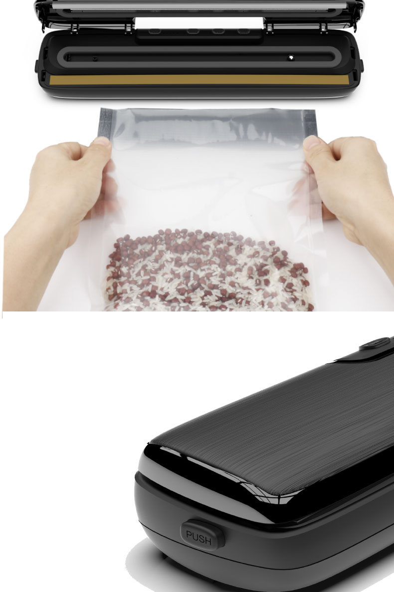 Dry and wet small food vacuum packaging machine