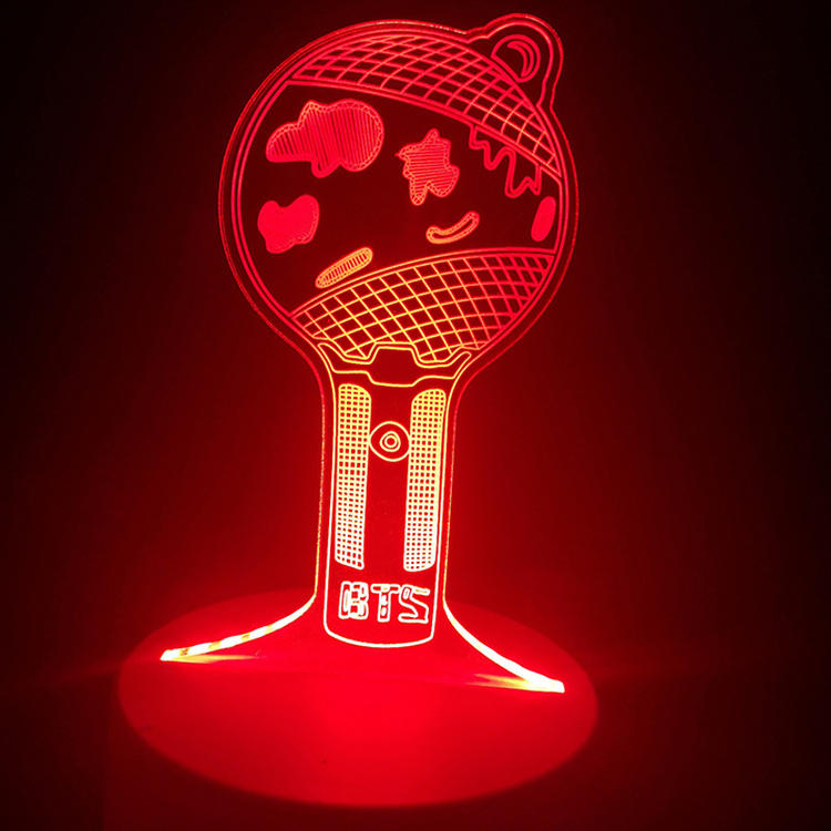 BTS lamp