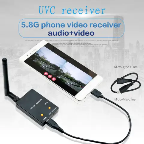 UAV Video Transmission 5.8g Relay Receiver