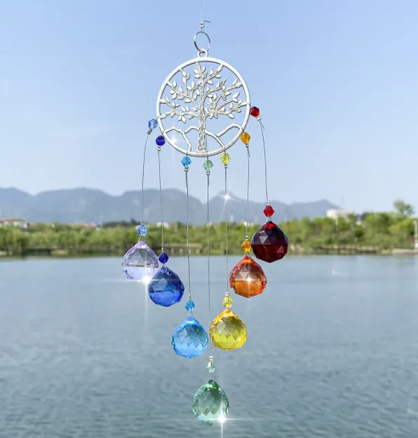 AB color iron crystal - Life Tree