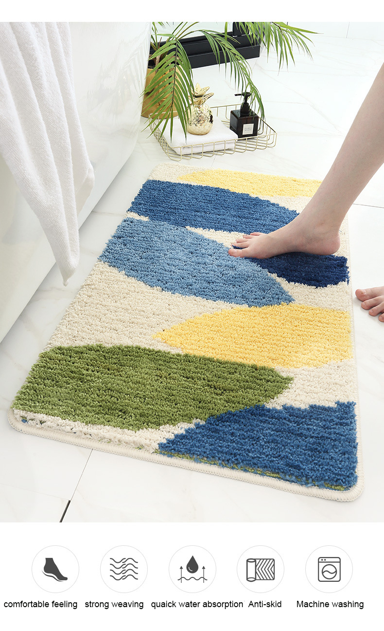 Title 5, Microfiber top fast drying bath mat