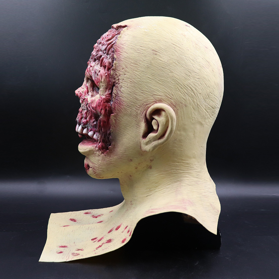 Scary Skull Latex Headgear — foto 5