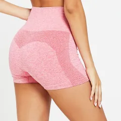 Ladies fitness shorts - Pink - View 1