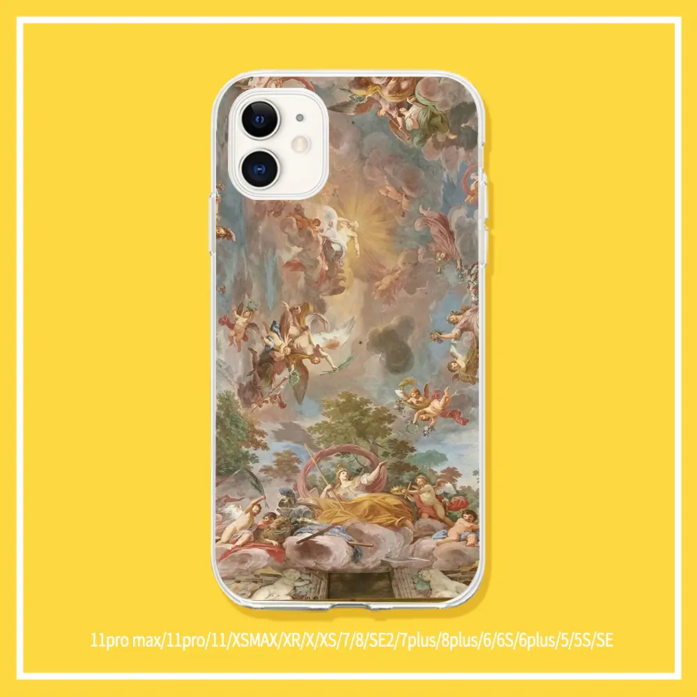 Compatible with Apple, Vintage oil painting angel