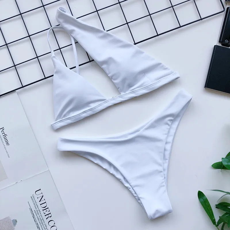 Ladies bikini two-piece suit - White