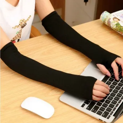 Leaky fingerless half finger glove socks