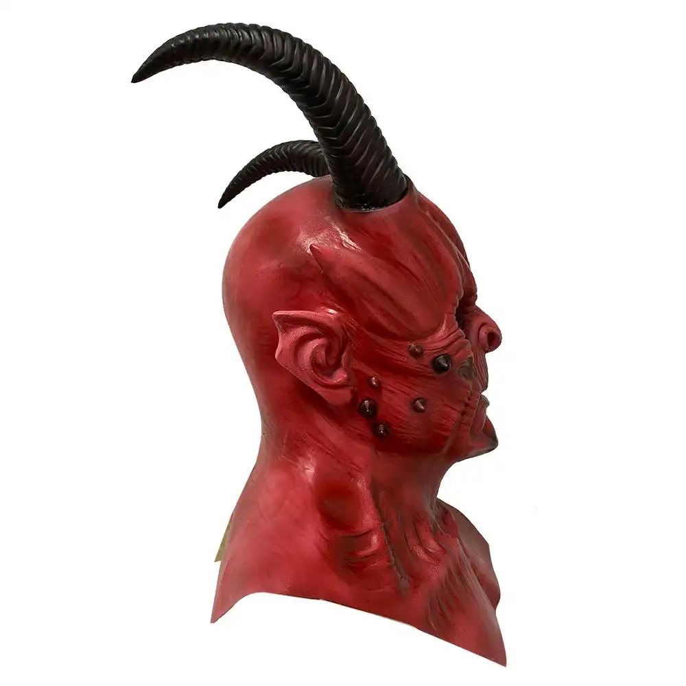 Yellow imp mask headgear