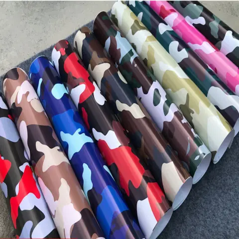 Camouflage Car Body Film