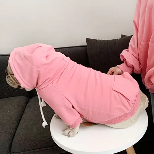 Pet with Fleece Hoodie