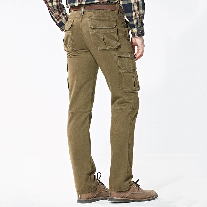 Multi-pocket multi-pocket casual pants