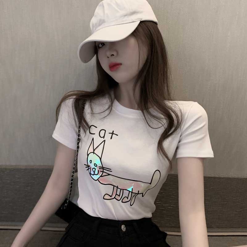 Versatile slim fit student top