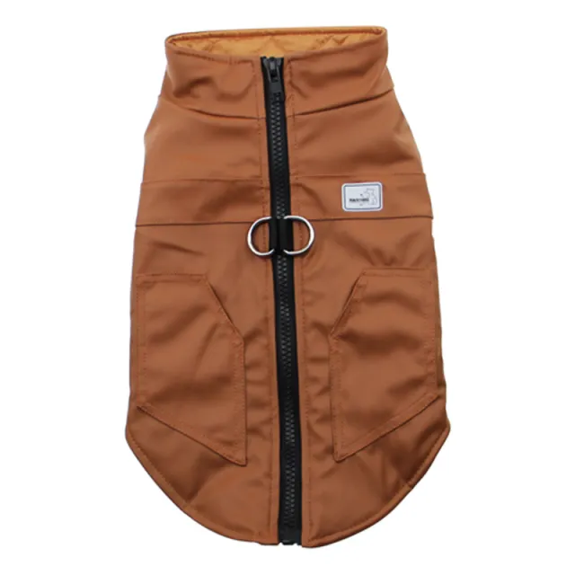 Winter Pets Keep Warm Vest Dog Cat Clothes Brown - Shop at LoveMi