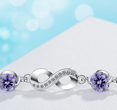 Fashion figure 8 bracelet