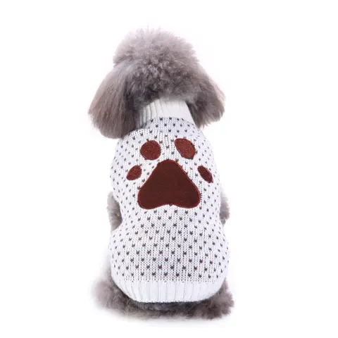 Christmas Snowflake Dog Sweater
