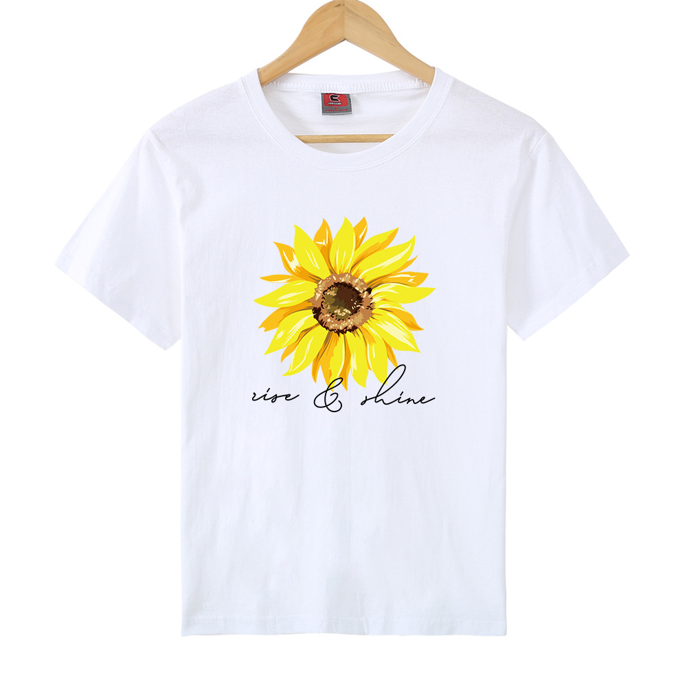 Sunflower Printed Short sleeve T-shirt
