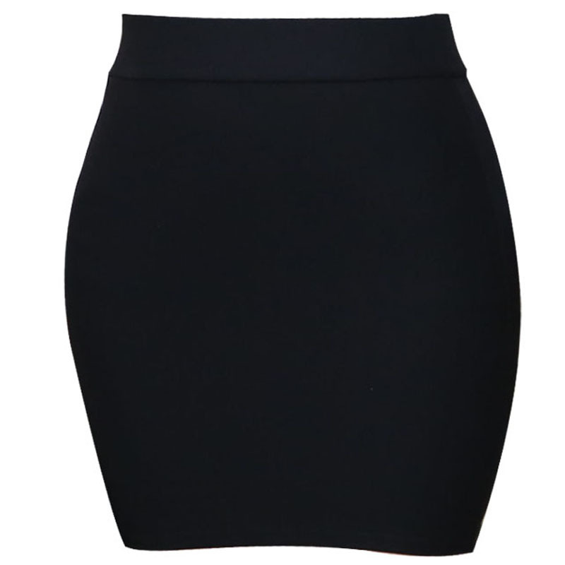 Pack hip skirt skirt high waist elastic