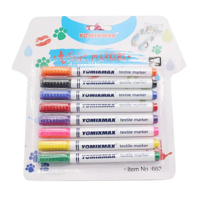 Set Clothes Textile Marker Fabric Paint Pen Style 1 - Shop at LoveMi
