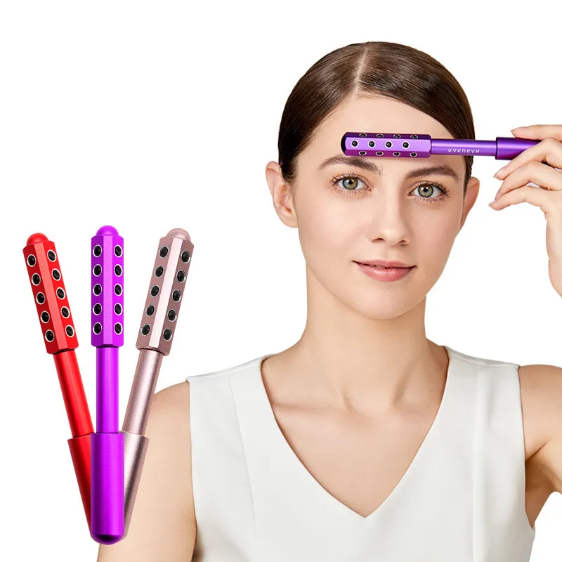 30 Germanium Beauty Stick Massage Beauty Stick Facial Roller Face Lift Bar Anti Wrinkle Facial Massager Skin Care Tool Derma Rolling Face Massage Roller Wand – image 6