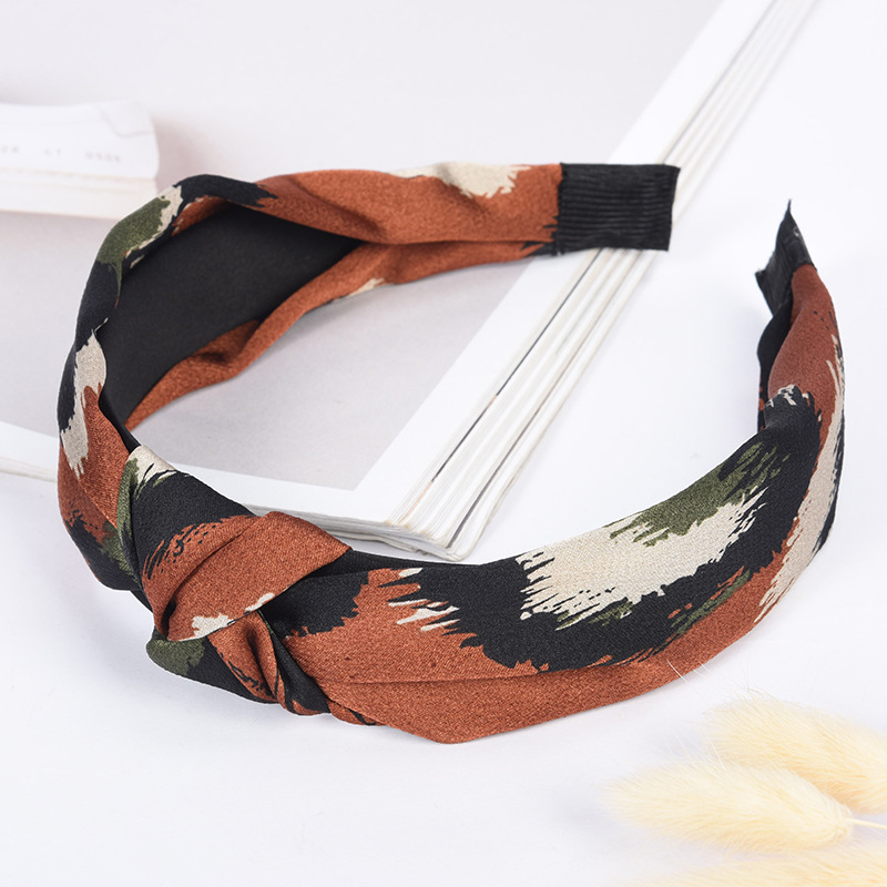 New Leopard Headband Dark Green - Shop at LoveMi