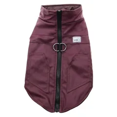 Winter Pets Keep Warm Vest Dog Cat Clothes - Purple - View 1