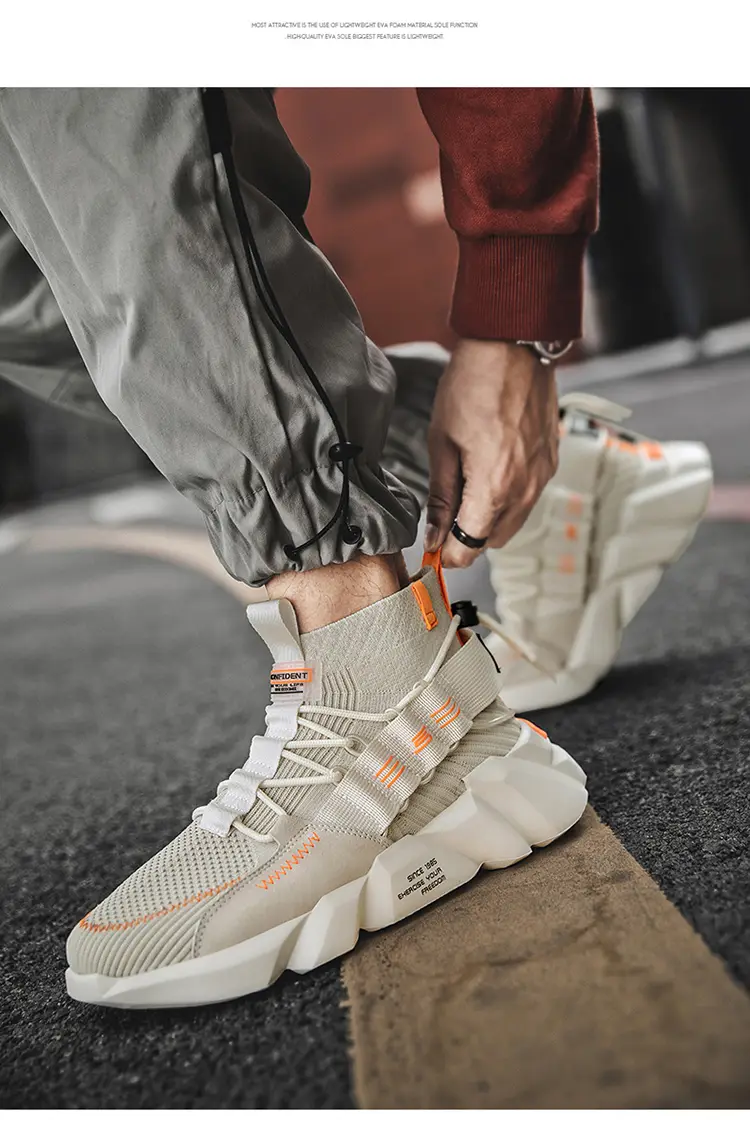 High-top casual shoes