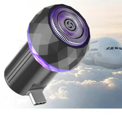 OTG-powered mobile shaver - Android Black - View 1