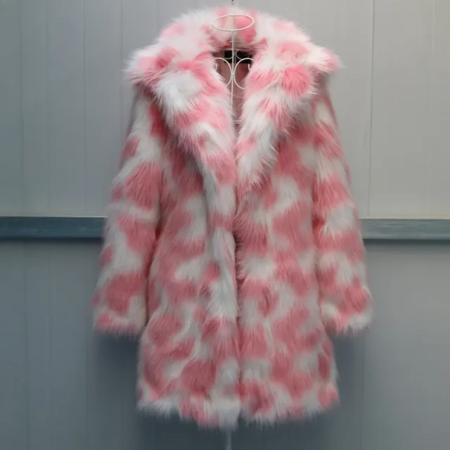 Women's Faux Fur Jacket Pink - Shop at LoveMi