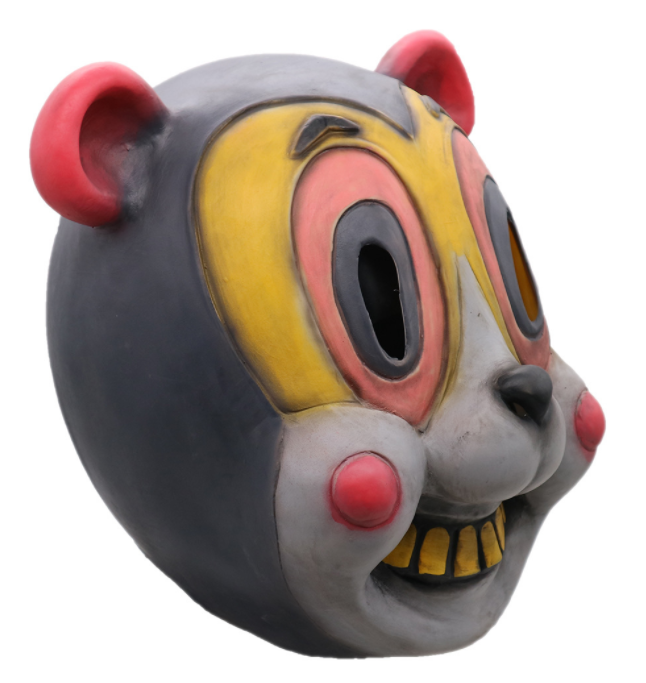 Latex mask headgear — view 4