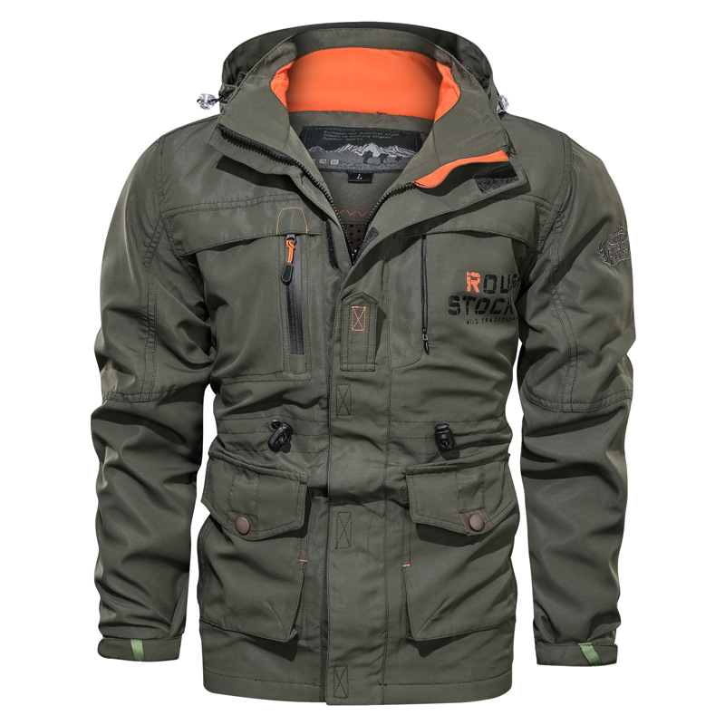 Men's mid-length jacket