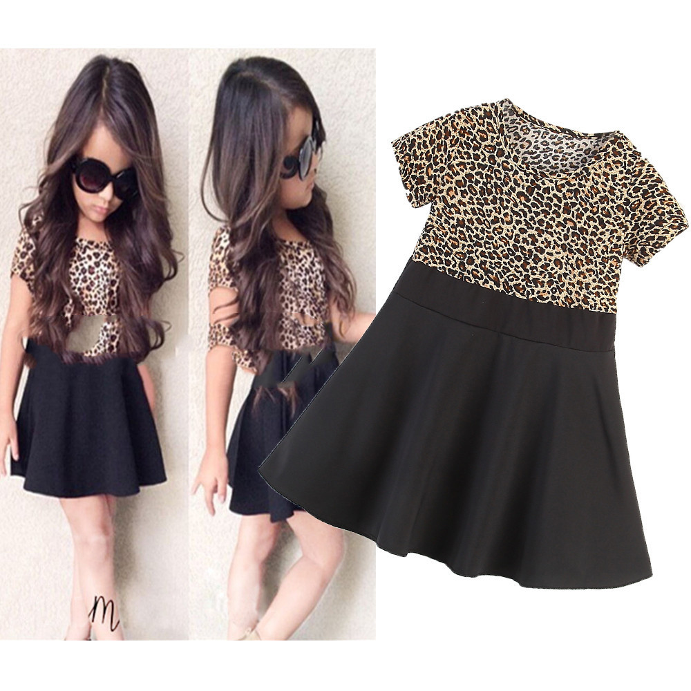 Girl's short-sleeved dress