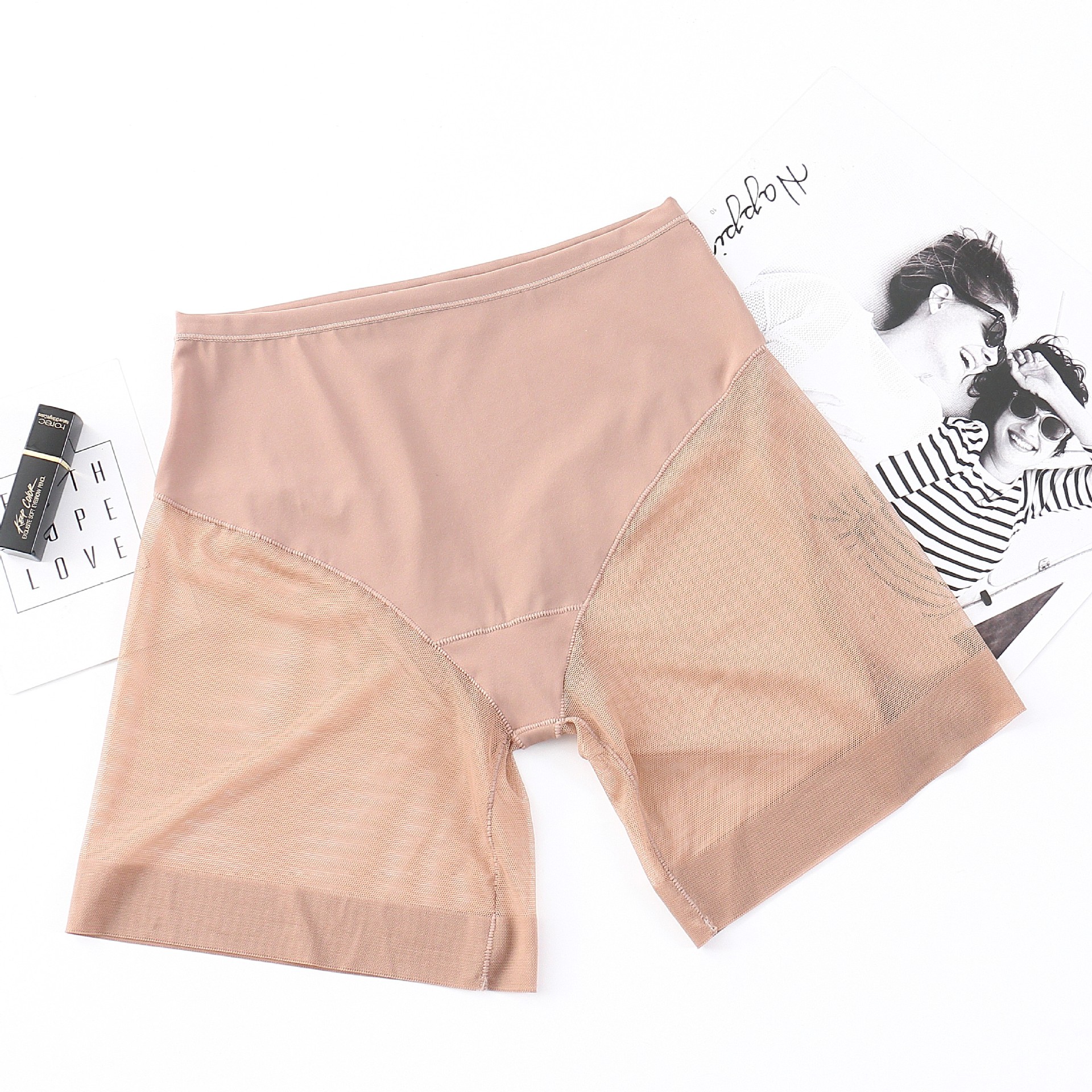 Corset mid rise boxer briefs Apricot - Shop at LoveMi