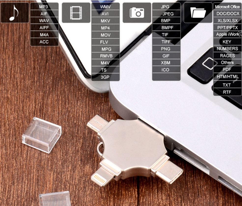 Metal Mobile Phone U Disk 6