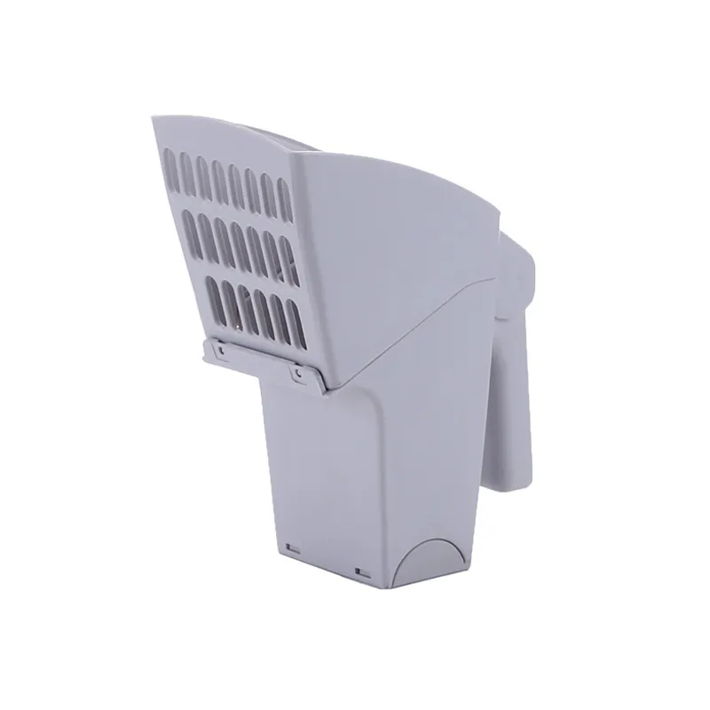 Cat litter shovel trash can - Grey