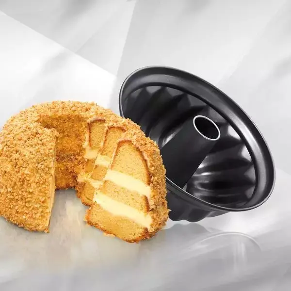 Round Deep Baking Mold Bundt Pumpkin Shape